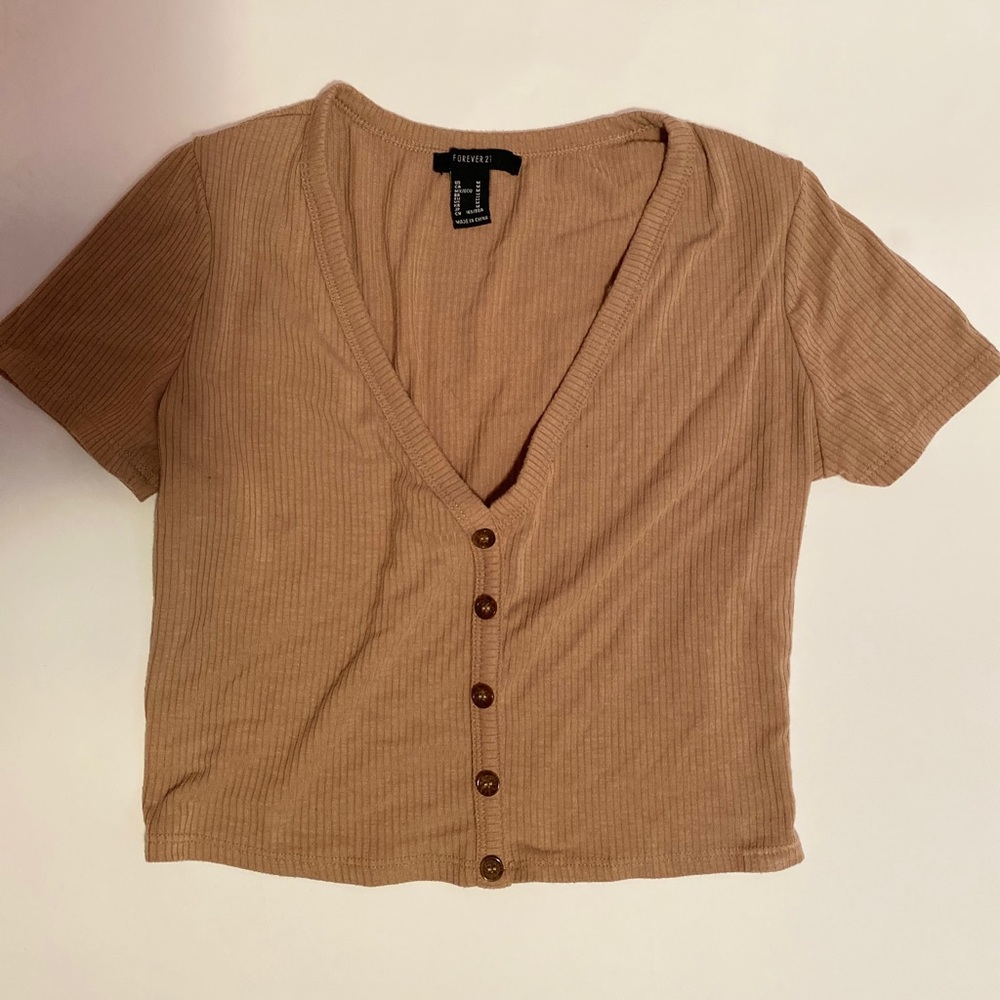 Cardigan Crop Top